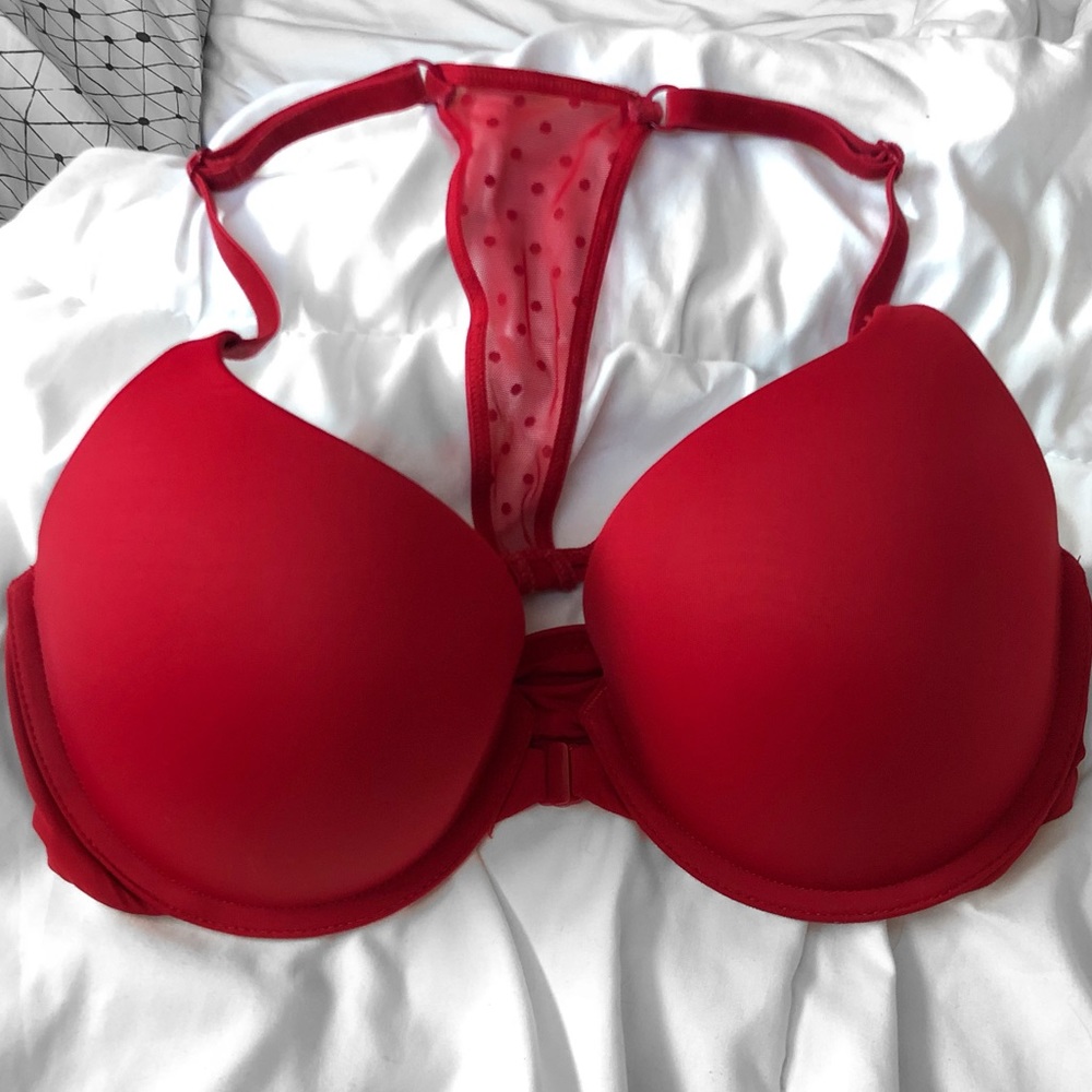 Victoria’s Secret Push-Up Lace Back Bra-32D